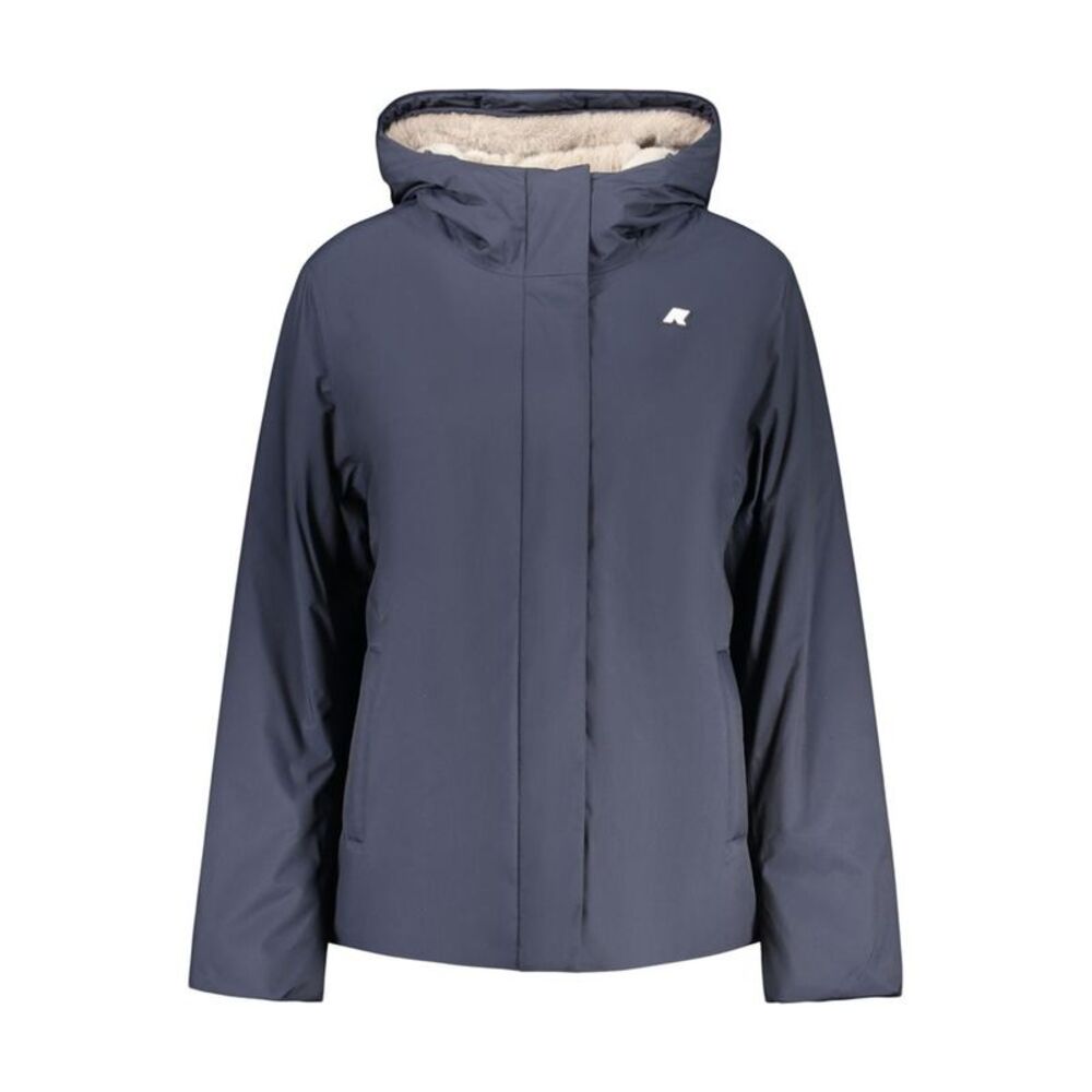 K-WAY Blue Polyester Women's Women's Jacket